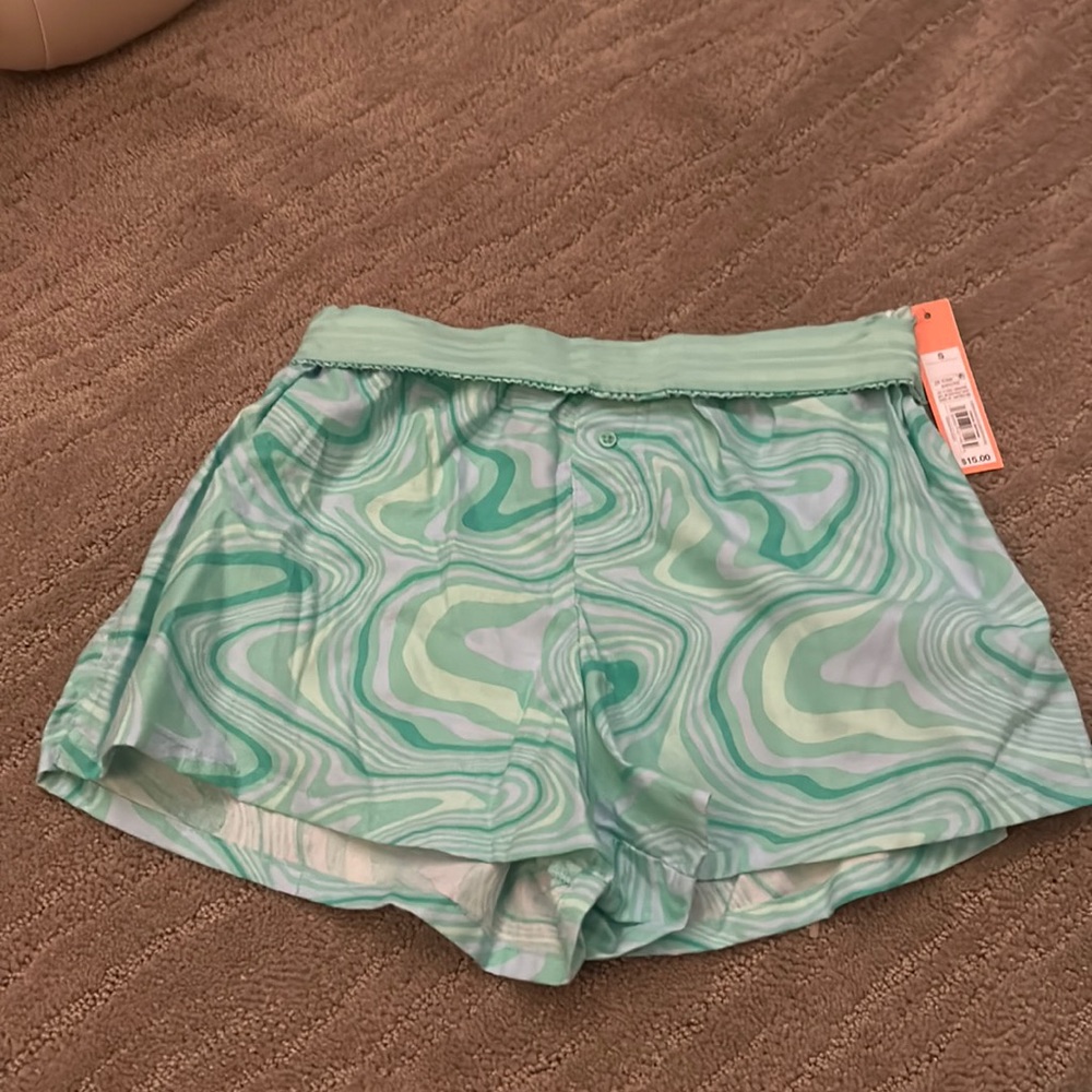 Target teal swirl boxers
